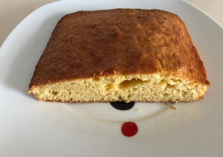 Bizcocho de yogur de avellana