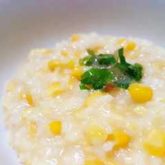 Chicken and Corn Congee Porridge (Bubur Jagung Ayam) রেসিপির প্রধান ছবি