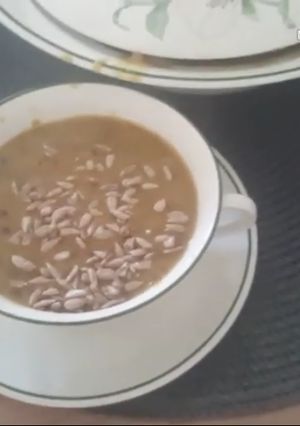 صورة لوصفة شوربه البروكلي بالماش