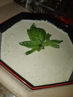 Una foto de Aderezo de puerro y aceituna
