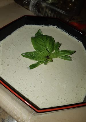 Una foto de Aderezo de puerro y aceituna