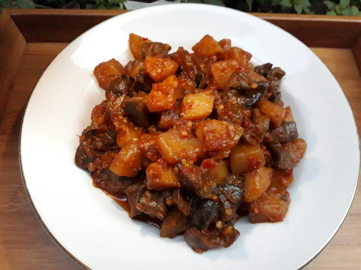 Langkah Gampang Membikin Resep  Sambal goreng kentang ati ampela ayam yang Sempurna, Bisa Manjain Lidah