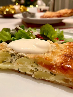 Burgonyás pite recept fotója