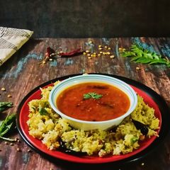 A picture of ટોમેટો રસમ.(Tomato Rasam Recipe in Gujarati).