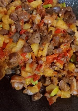Foto resep Sambal Goreng Kentang Ati-Ampela