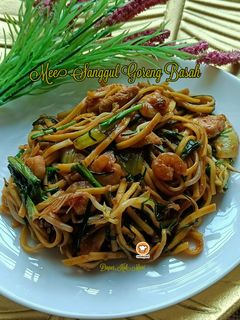 Gambar Mee Sanggul Goreng Basah