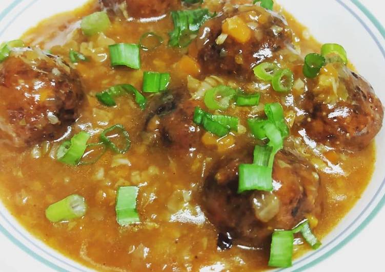 Simple Way to Make Any-night-of-the-week Veggie Manchurian Balls