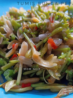 Foto resep Tumis Bunga Pepaya Dan Tips