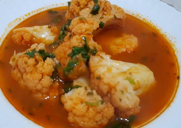 Recipe of Any-night-of-the-week Cauliflower stew يخنة القرنبيط