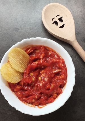 Ötperces salsa-szósz recept fotója