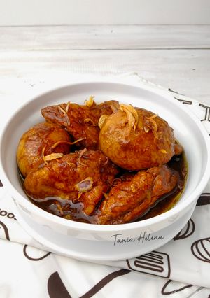 Foto resep Semur Tahu Telor