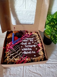 Foto resep Coklat siram simple (ganache)