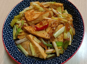 醬燒板豆腐 的食譜成品照片