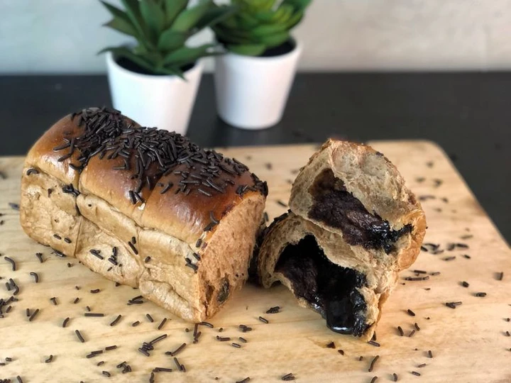 Langkah Gampang Membuat Resep Roti sobek coklat lumer yang Lezat Sekali Anti Ribet, Menggugah Selera