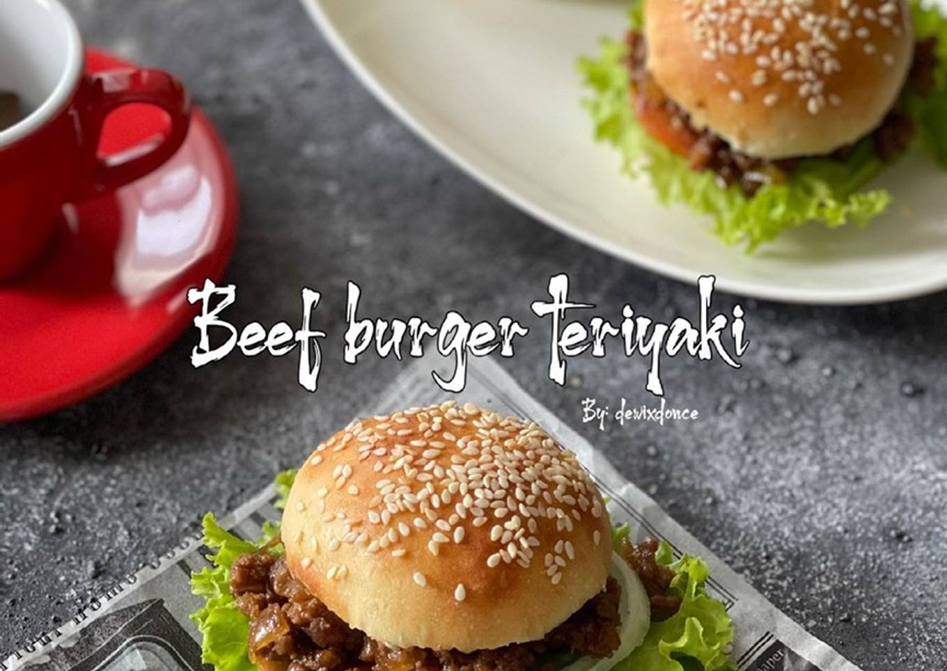 Beef Burger Teriyaki