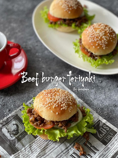 Foto resep Beef Burger Teriyaki