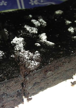 Foto resep Brownis oreo simple