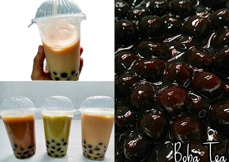 Resep Boba Tea (Tapioca Pearls Bubble)/Bubble Tea yang Enak