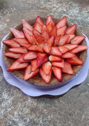 Una foto de Masa sable de chocolate