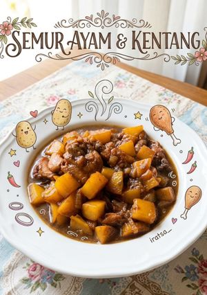 Foto resep • SEMUR AYAM & KENTANG •