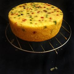 A picture of Eggless Vanilla cake.