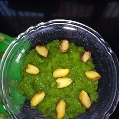 A picture of Green peas halwa.