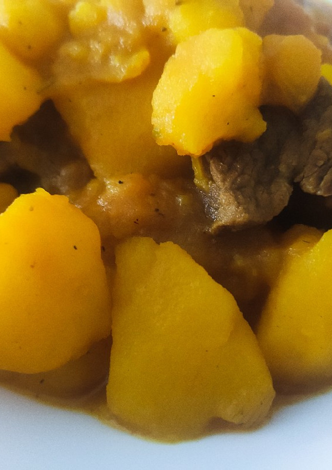 Una foto de Papas guisás