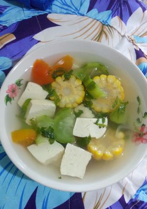Foto resep Sop bening tahu- gambas