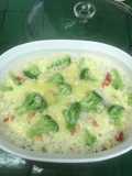 Arroz con brócoli al horno 2