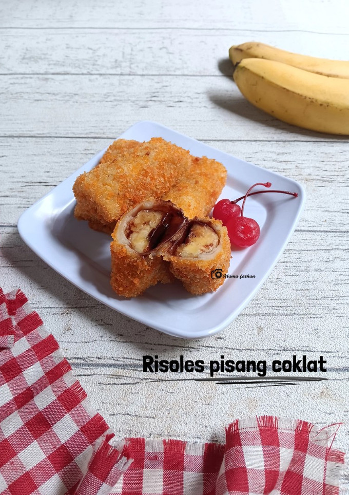 Foto resep Risoles pisang coklat