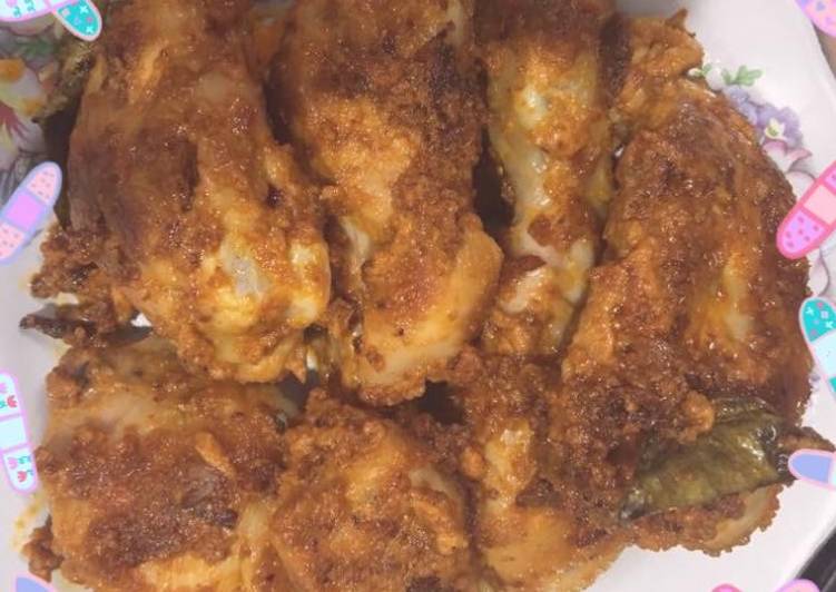 Ayam bakar bumbu khas padang made by mami ael๐