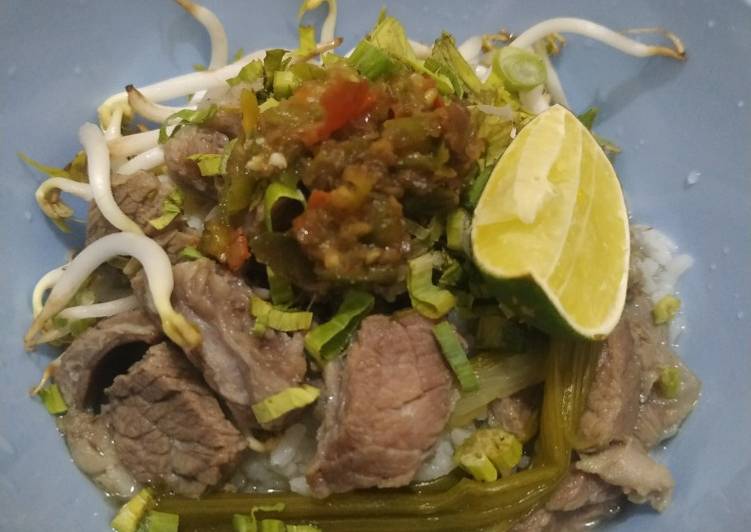 Resep Soto Bening Daging Anti Gagal