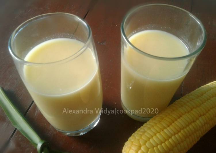 Resep Susu Jagung Manis, Enak Banget