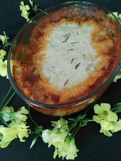 Una foto de Shepherd's pie