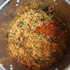 A picture of Egusi soup.