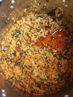 A picture of Egusi soup.