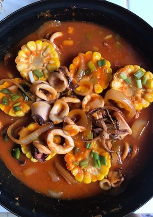 Foto resep Cumi Saos Padang