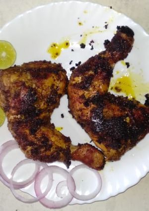 A picture of Tandoori chicken.