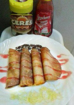 Foto resep Pancake coklat madu meriah