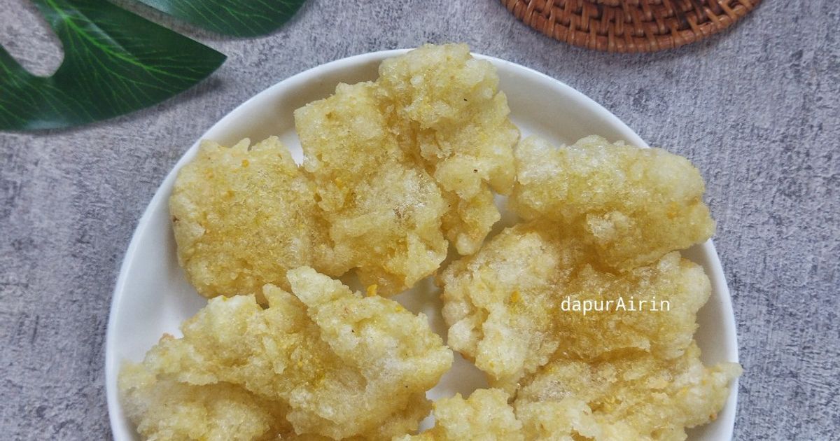 Cireng tahu sambal cobek