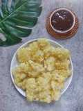 Cireng tahu sambal cobek