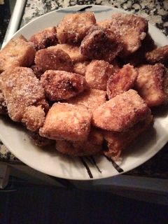 Una foto de Leche frita