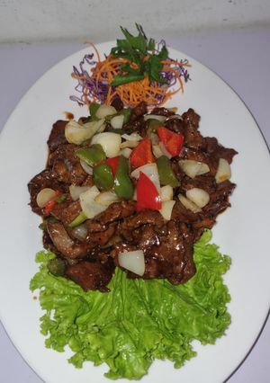 Foto resep Beef Black Pepper Chinese Style