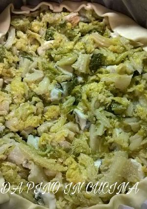 Foto di Torta con Verze e Gorgonzola