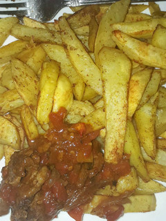 A picture of Chilli fries.
