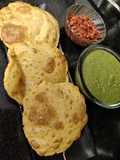 Potato barley puri