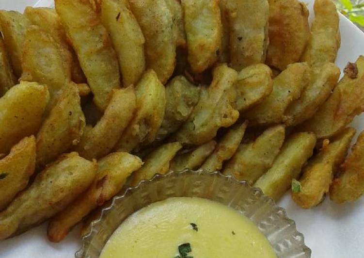 Cara Memasak Potato wedges goreng yang Enak