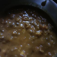 A picture of Masala chana.