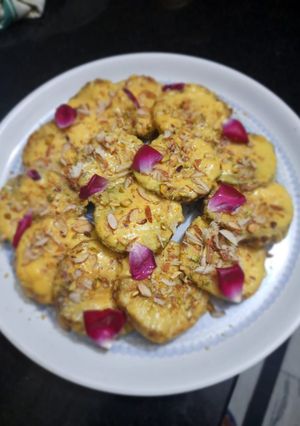 A picture of Double ka meetha.