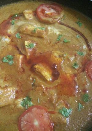 A picture of Delicious Butter Paneer Masala.